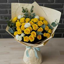 Букет цветов из:  Розы #REPLACE_PRED# Подпорожье
