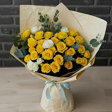 Букет цветов из:  Розы в Подпорожье