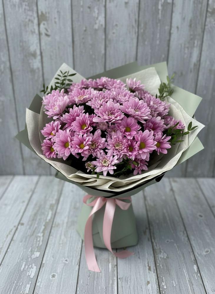 Букет цветов из: Хризантемы в Подпорожье