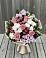 Букет цветов из: Альстромерии, Гвоздики, Розы и Хризантемы в Подпорожье