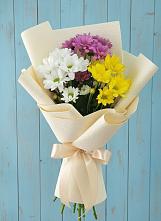 Букет цветов из:  Хризантемы в Подпорожье