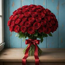 Букет Красные розы Блэк Меджик в Подпорожье