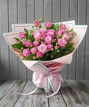 Букет Розовый кустик в Подпорожье
