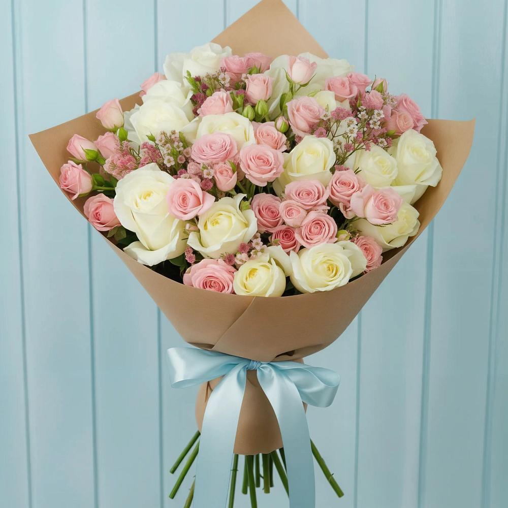 Букет цветов из: Розы в Подпорожье