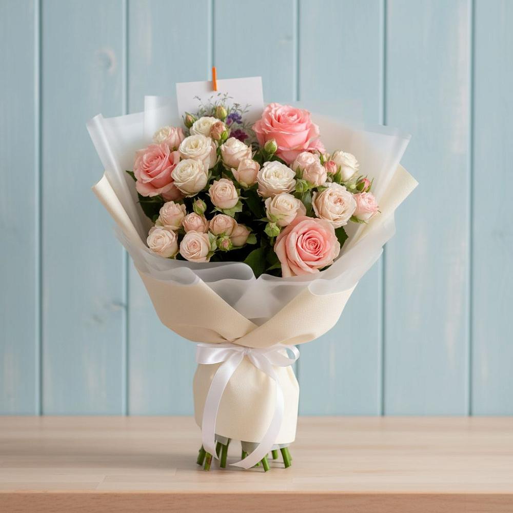 Букет цветов из: Розы в Подпорожье