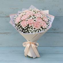 Букет цветов из:  Гвоздики в Подпорожье