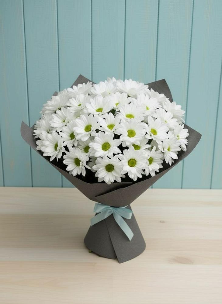 Букет цветов из: Хризантемы в Подпорожье