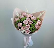 Букет цветов из:  Розы и Хризантемы в Подпорожье