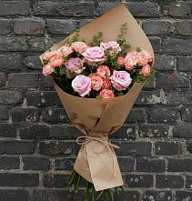 Букет цветов из:  Розы в Подпорожье
