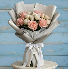Букет цветов из:  Розы #REPLACE_PRED# Подпорожье