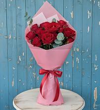 Букет цветов из:  Розы в Подпорожье