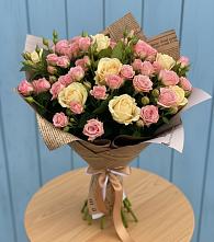 Букет цветов из:  Розы в Подпорожье