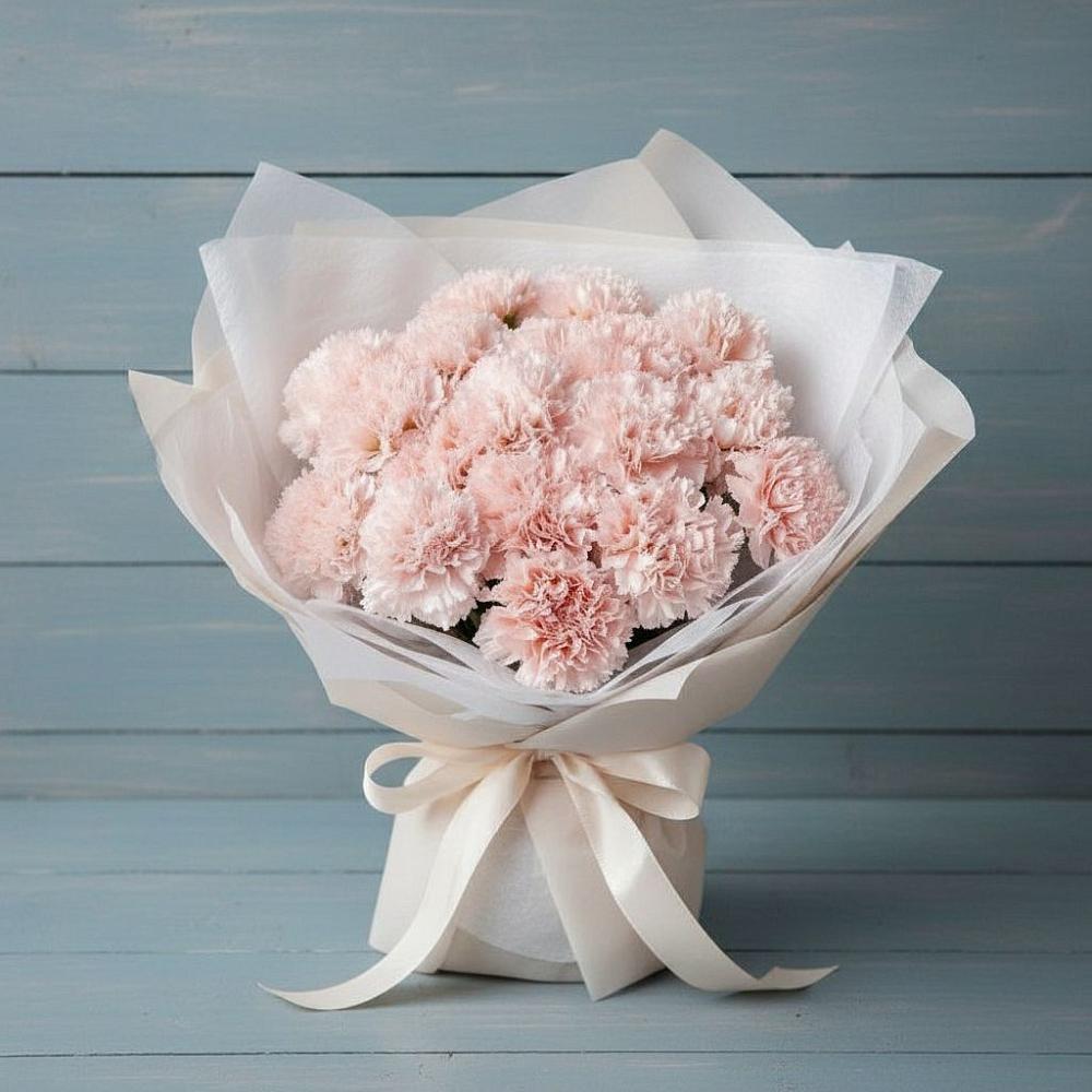 Букет цветов из: Гвоздики в Подпорожье