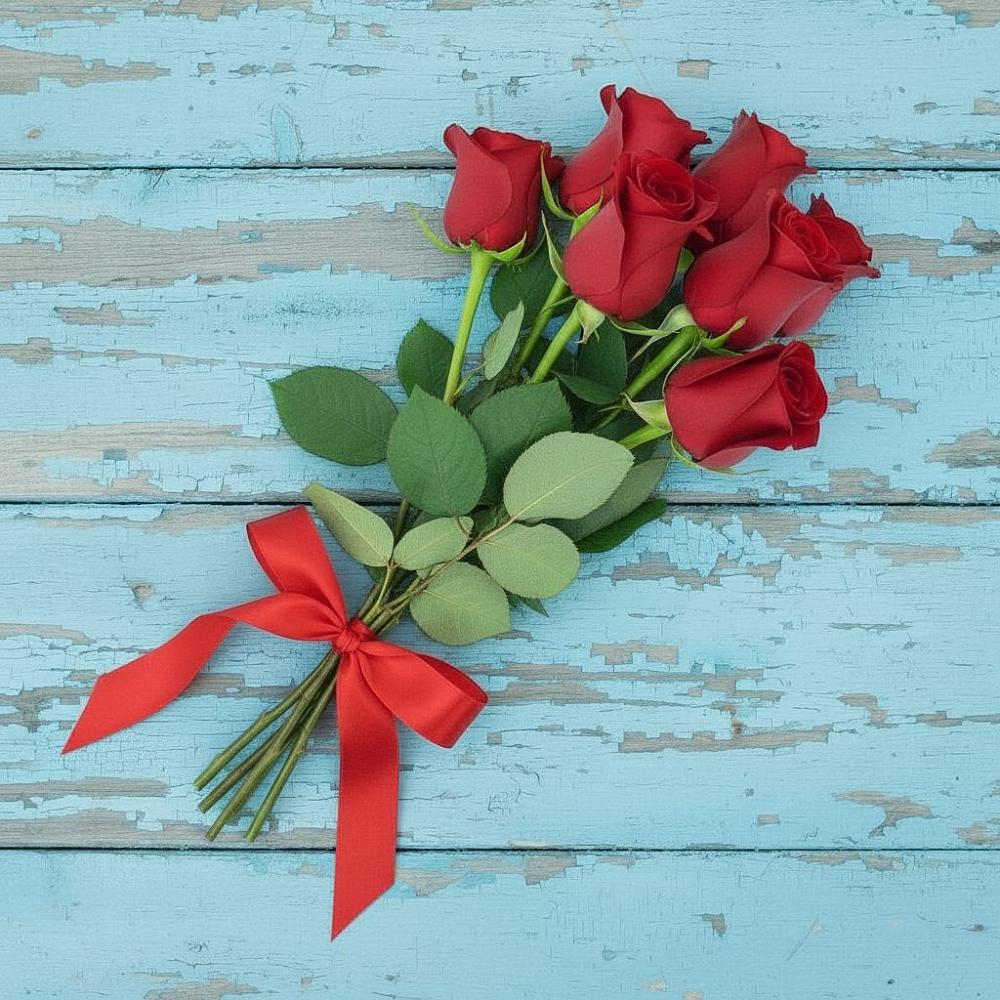 Букет Красные розы в Подпорожье