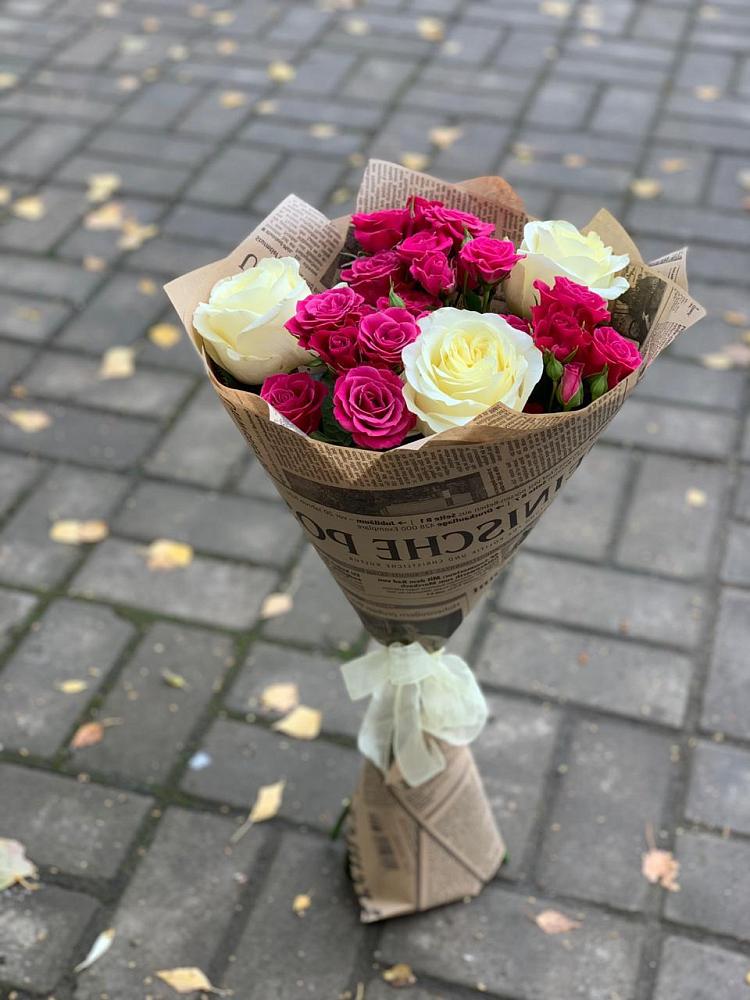 Букет цветов из: Розы в Подпорожье