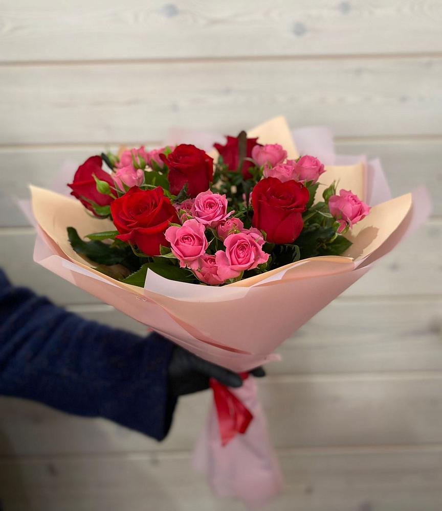 Букет цветов из: Розы в Подпорожье