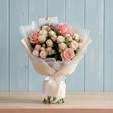 Букет цветов из:  Розы в Подпорожье