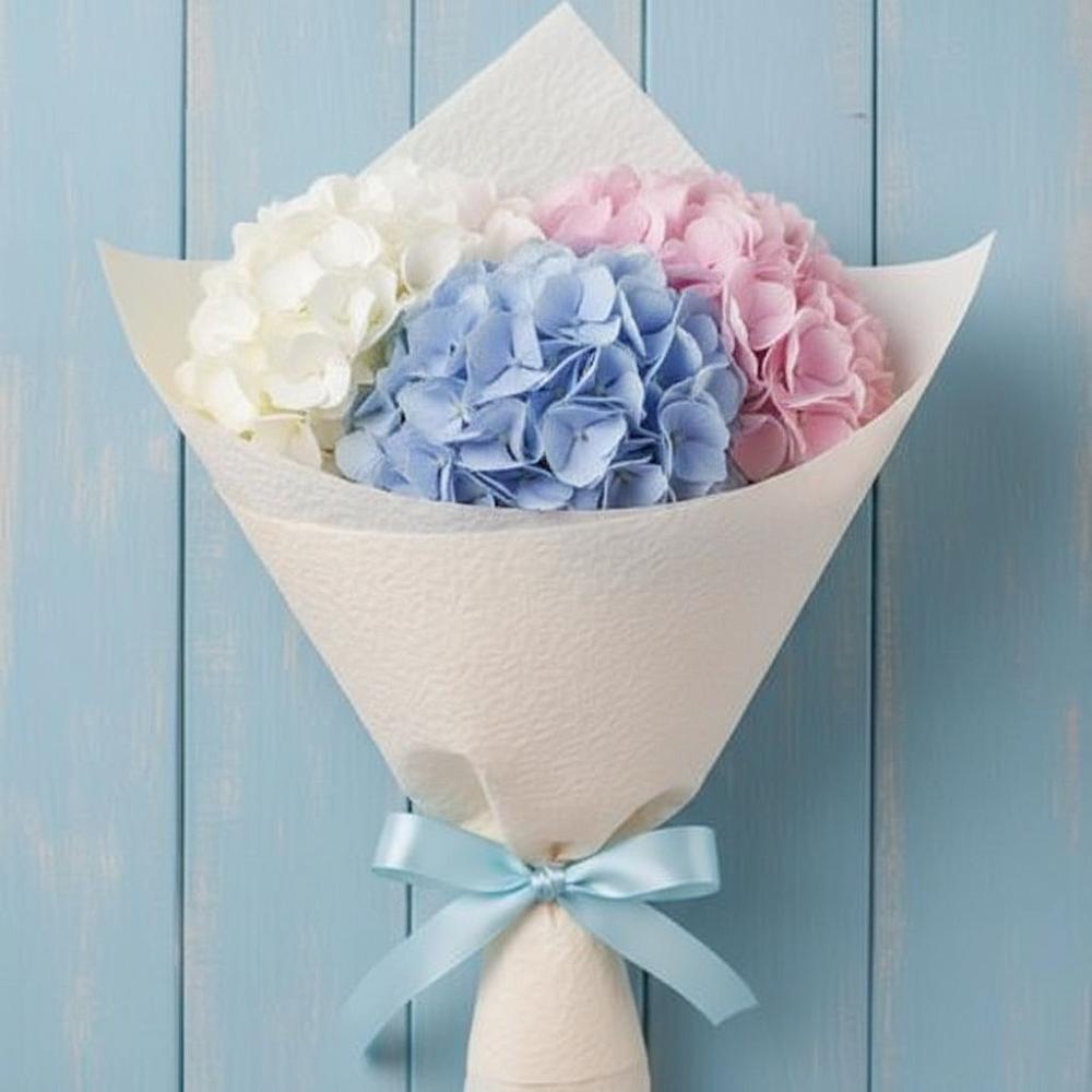 Букет цветов из: Гортензия в Подпорожье