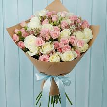 Букет цветов из:  Розы в Подпорожье
